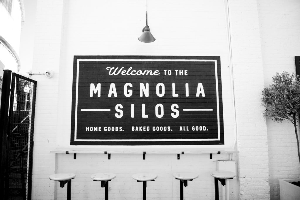 The Magnolia Market at the Silos | Magnolia Silos | Silos Baking Co | Silos Baking Co cupcake campfire flavor | Magnolia Silos mural 